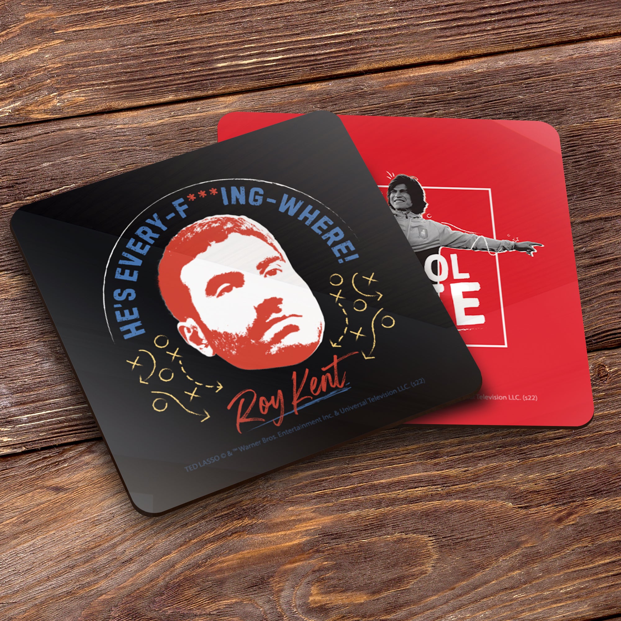 Ted Lasso (Character Coasters) Hardboard Coaster Set of Four CSTRHRD062