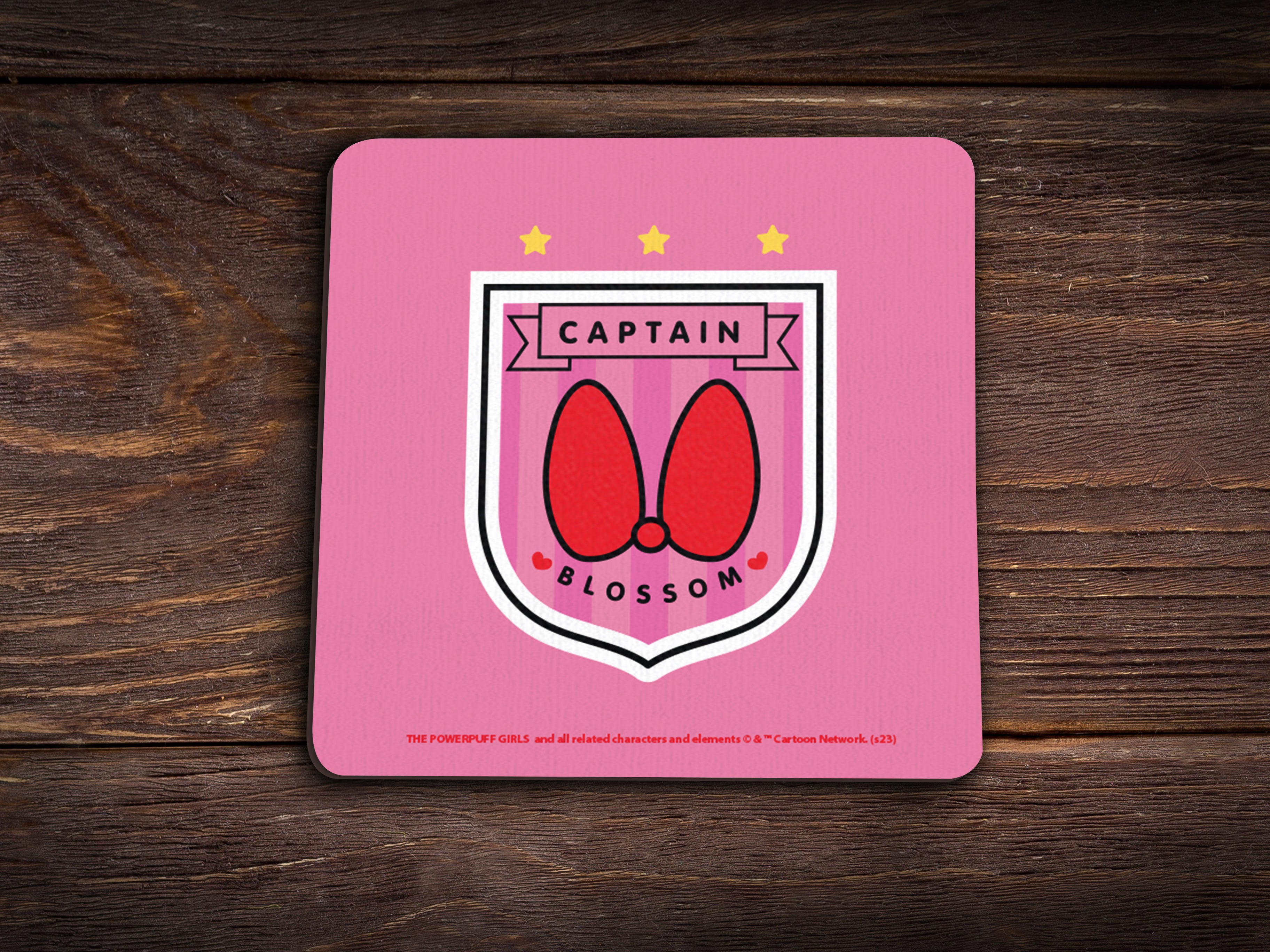 The Powerpuff Girls (PPG) Hardboard Coaster Set of Four CSTRHRD063