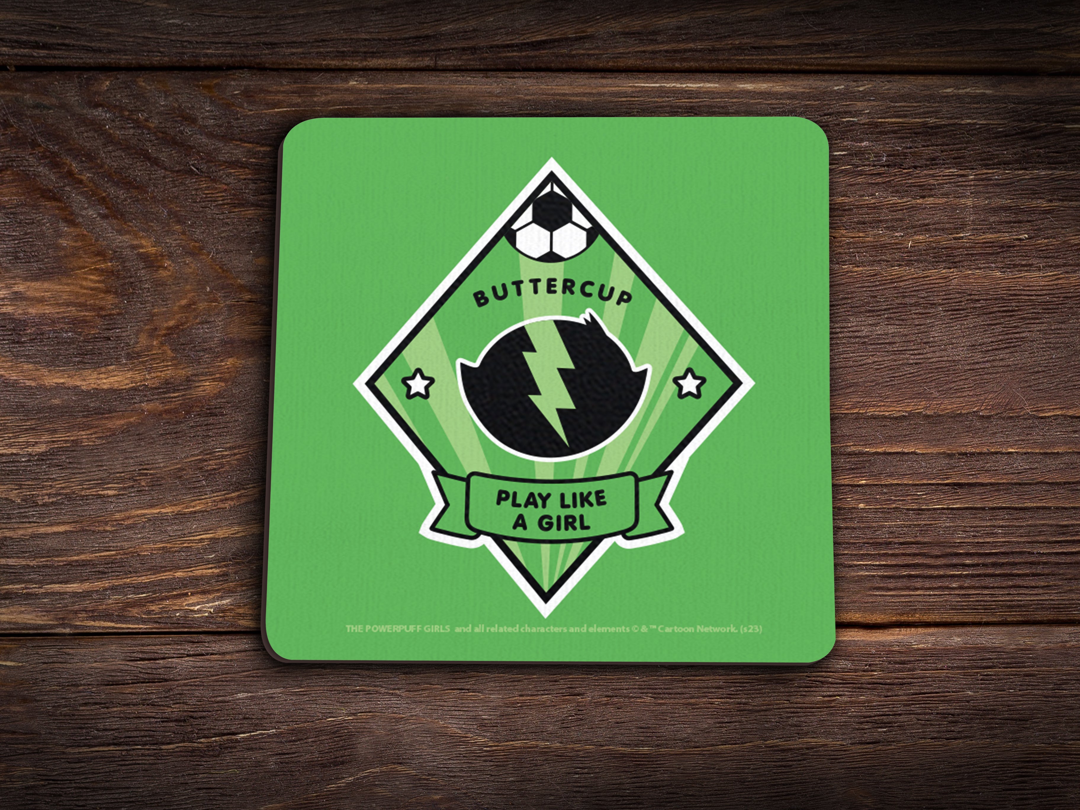 The Powerpuff Girls (PPG) Hardboard Coaster Set of Four CSTRHRD063