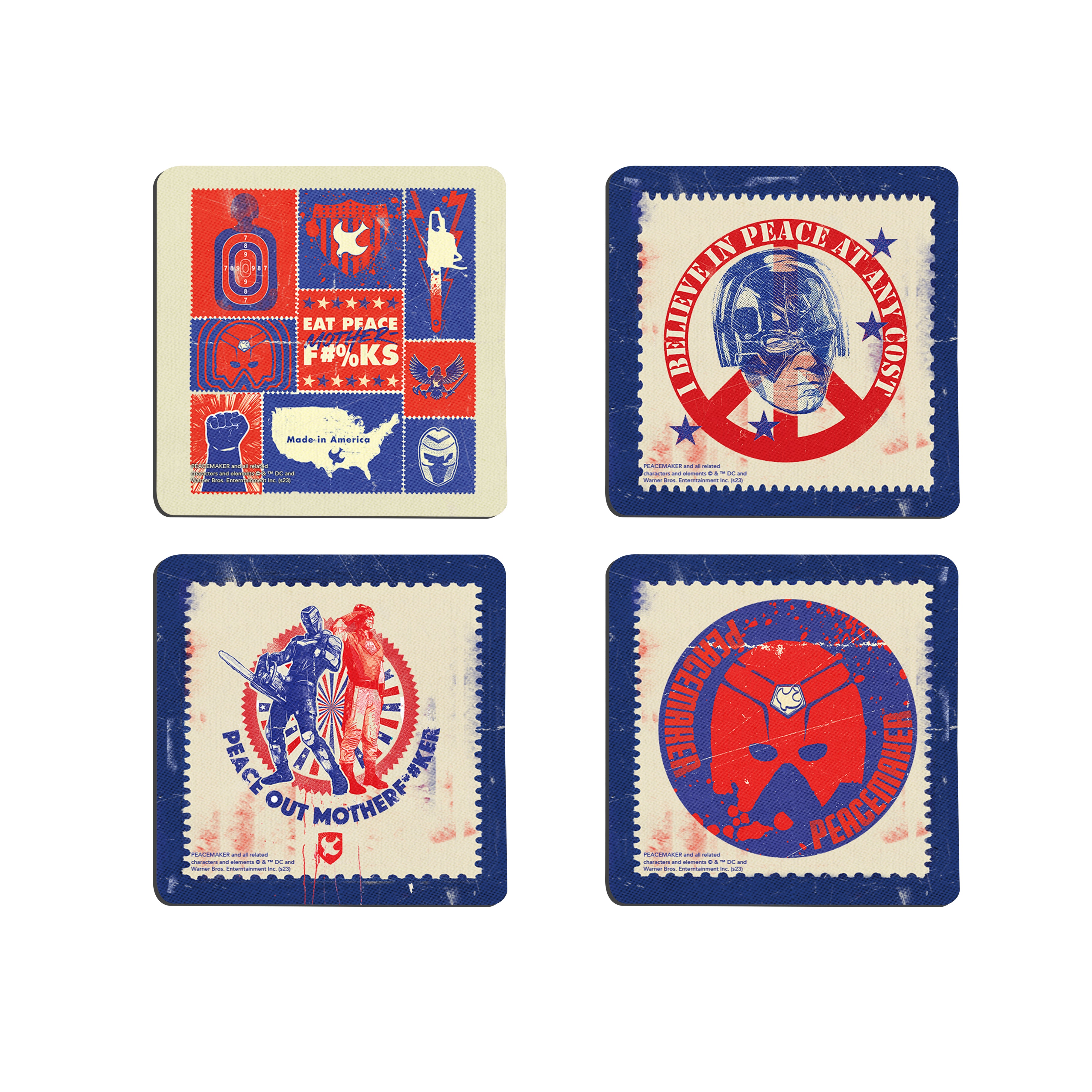 Peacemaker (Icons) Hardboard Coaster Set of Four CSTRHRD064
