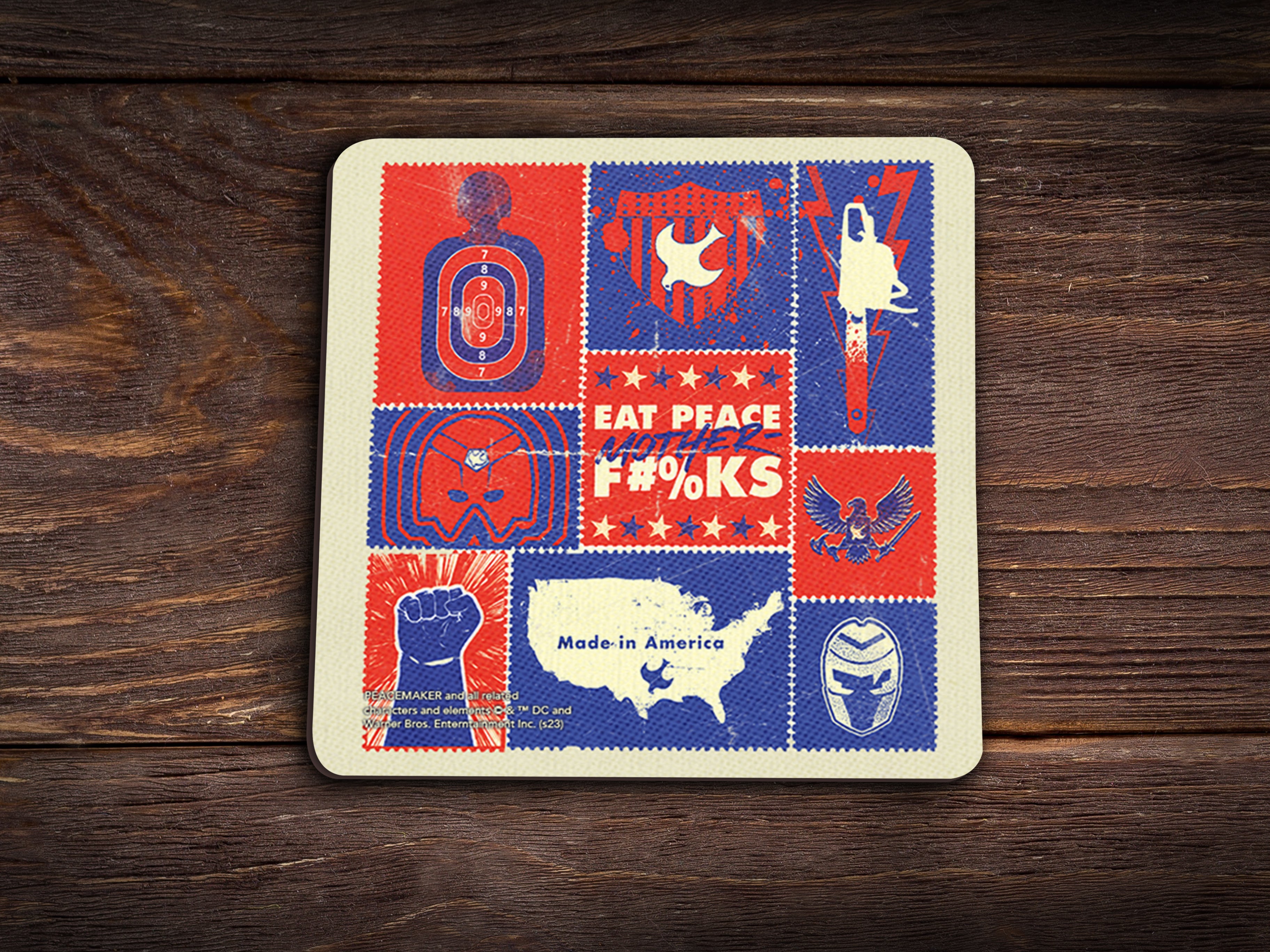 Peacemaker (Icons) Hardboard Coaster Set of Four CSTRHRD064