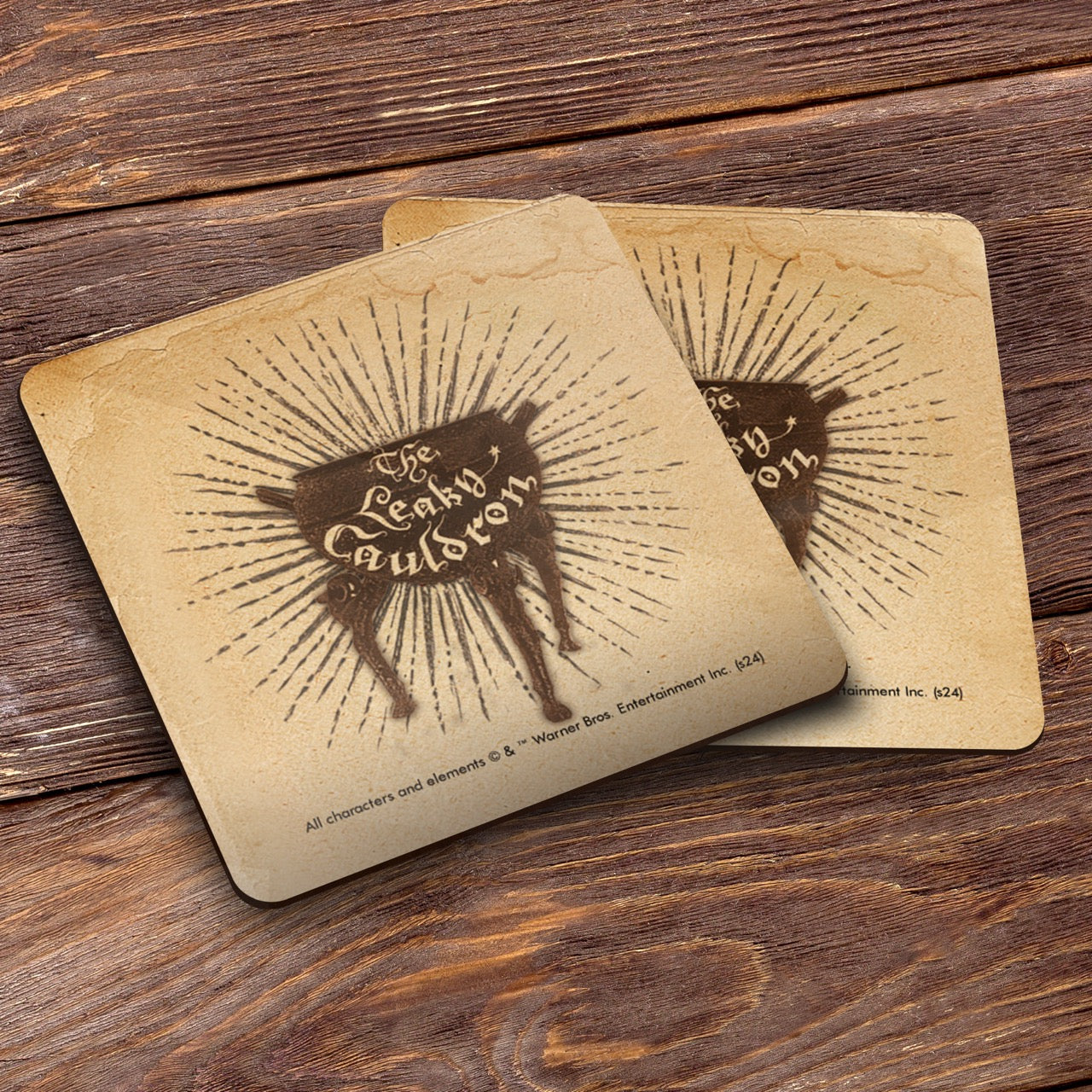 Harry Potter (The Leaky Cauldron) Hardboard Coaster Set CSTRHRD068