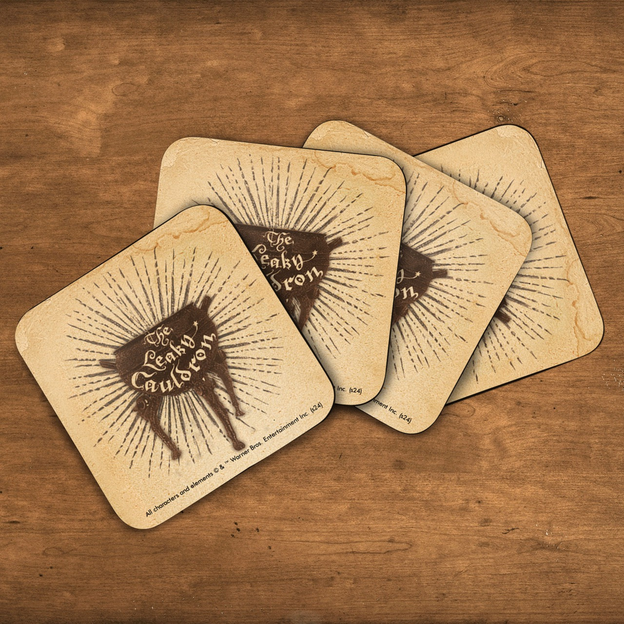Harry Potter (The Leaky Cauldron) Hardboard Coaster Set CSTRHRD068