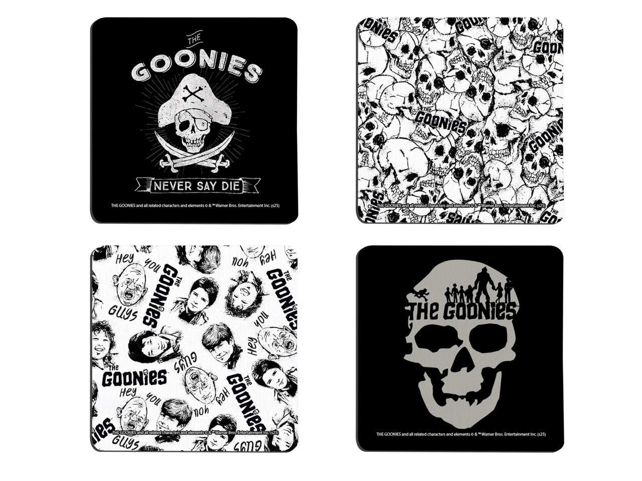 The Goonies (Never Say Die) Hardboard Coaster Set of Four CSTRHRD072