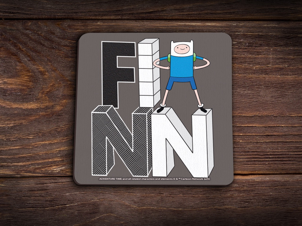 Adventure Time (Character Blocks) Hardboard Coaster Set of Four CSTRHRD073