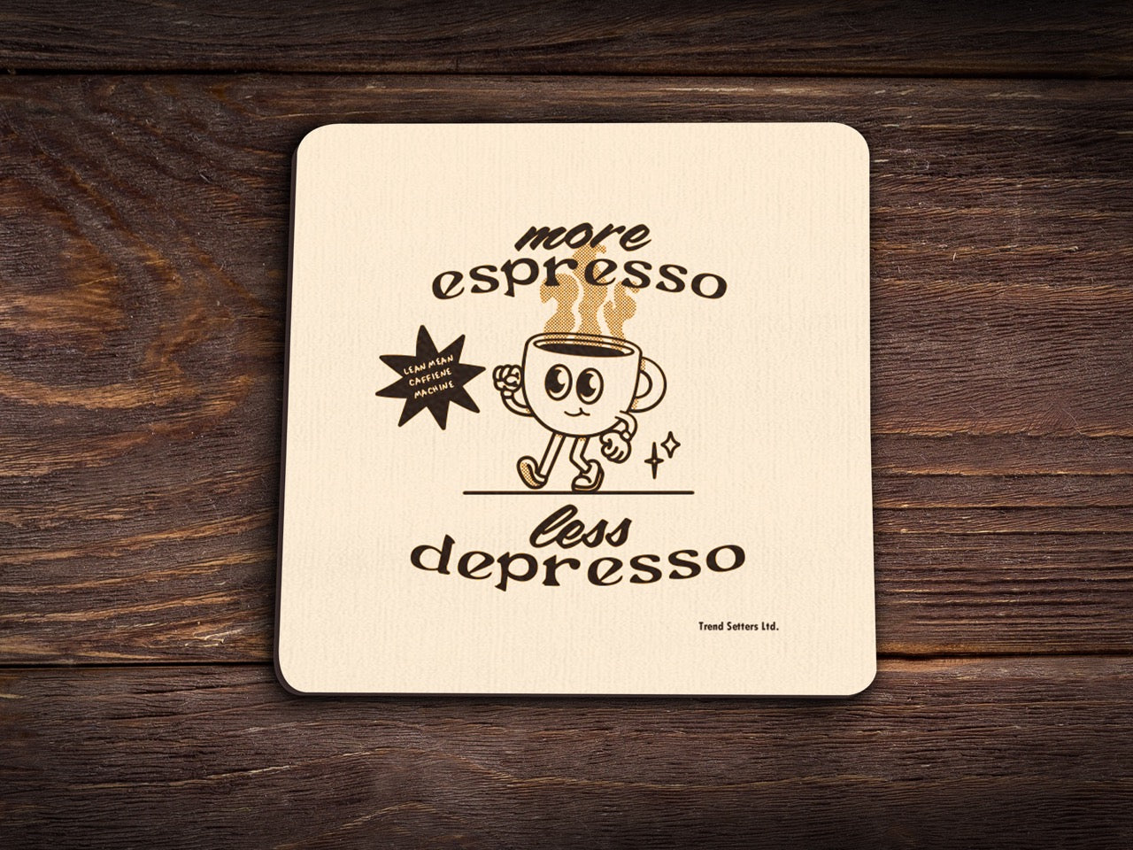 Trend Setters Original (Self Love) Hardboard Coaster Set of Four CSTRHRD074