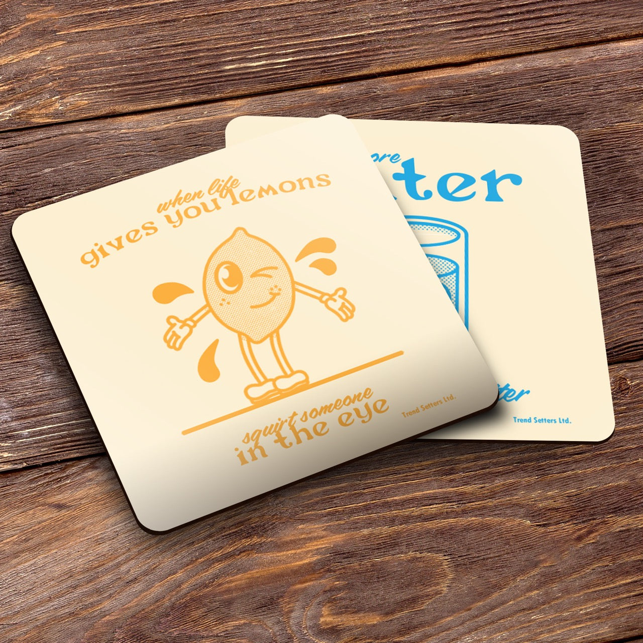 Trend Setters Original (Self Love) Hardboard Coaster Set of Four CSTRHRD074