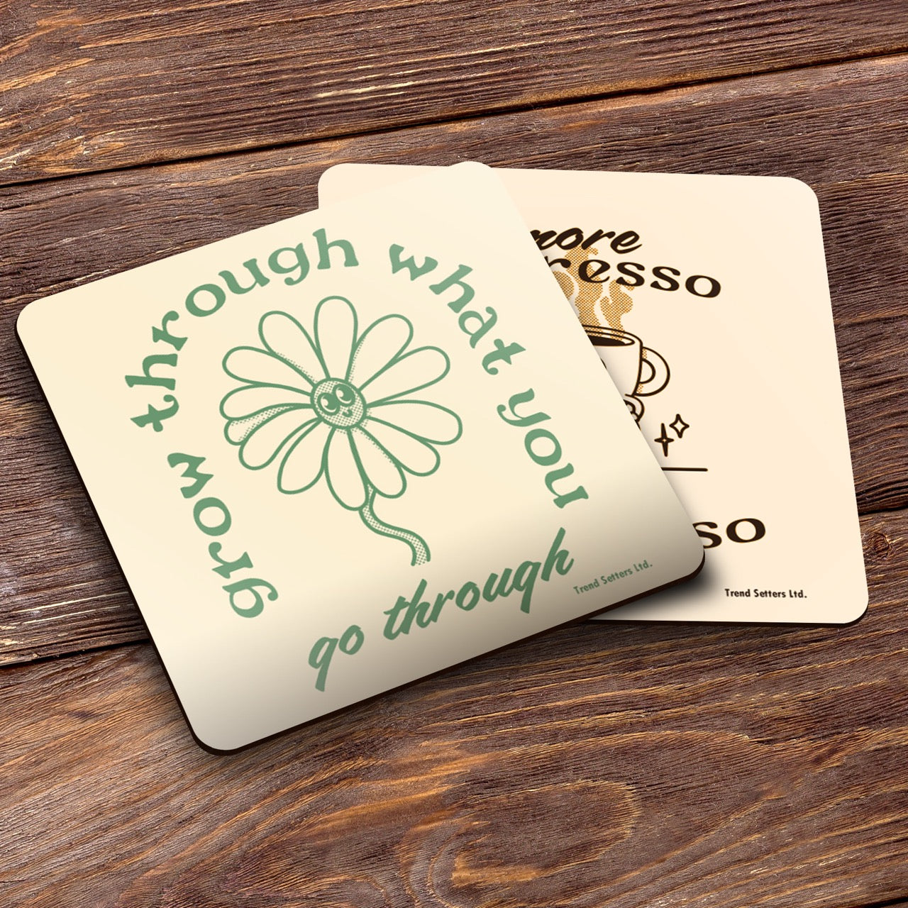 Trend Setters Original (Self Love) Hardboard Coaster Set of Four CSTRHRD074