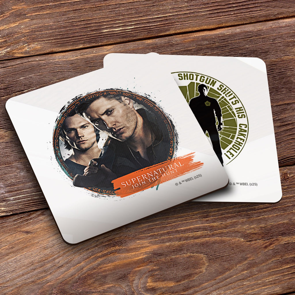 Supernatural (Join The Hunt) Hardboard Coaster Set of Four CSTRHRD076