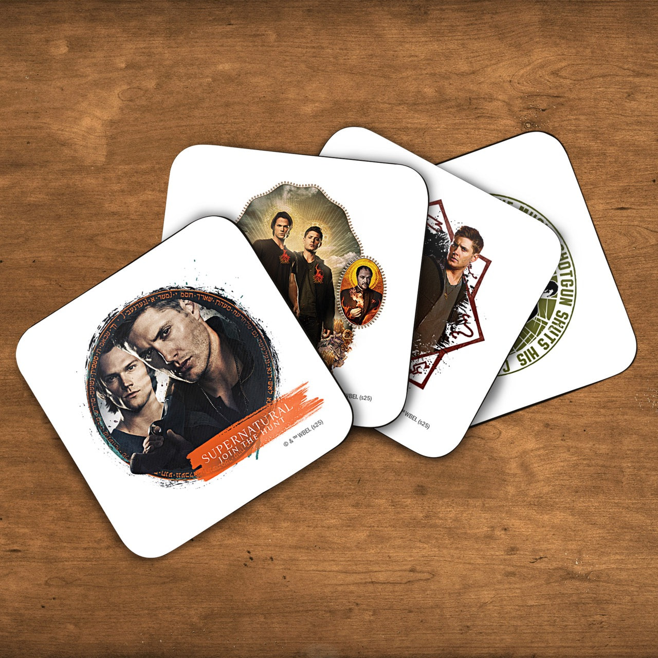 Supernatural (Join The Hunt) Hardboard Coaster Set of Four CSTRHRD076