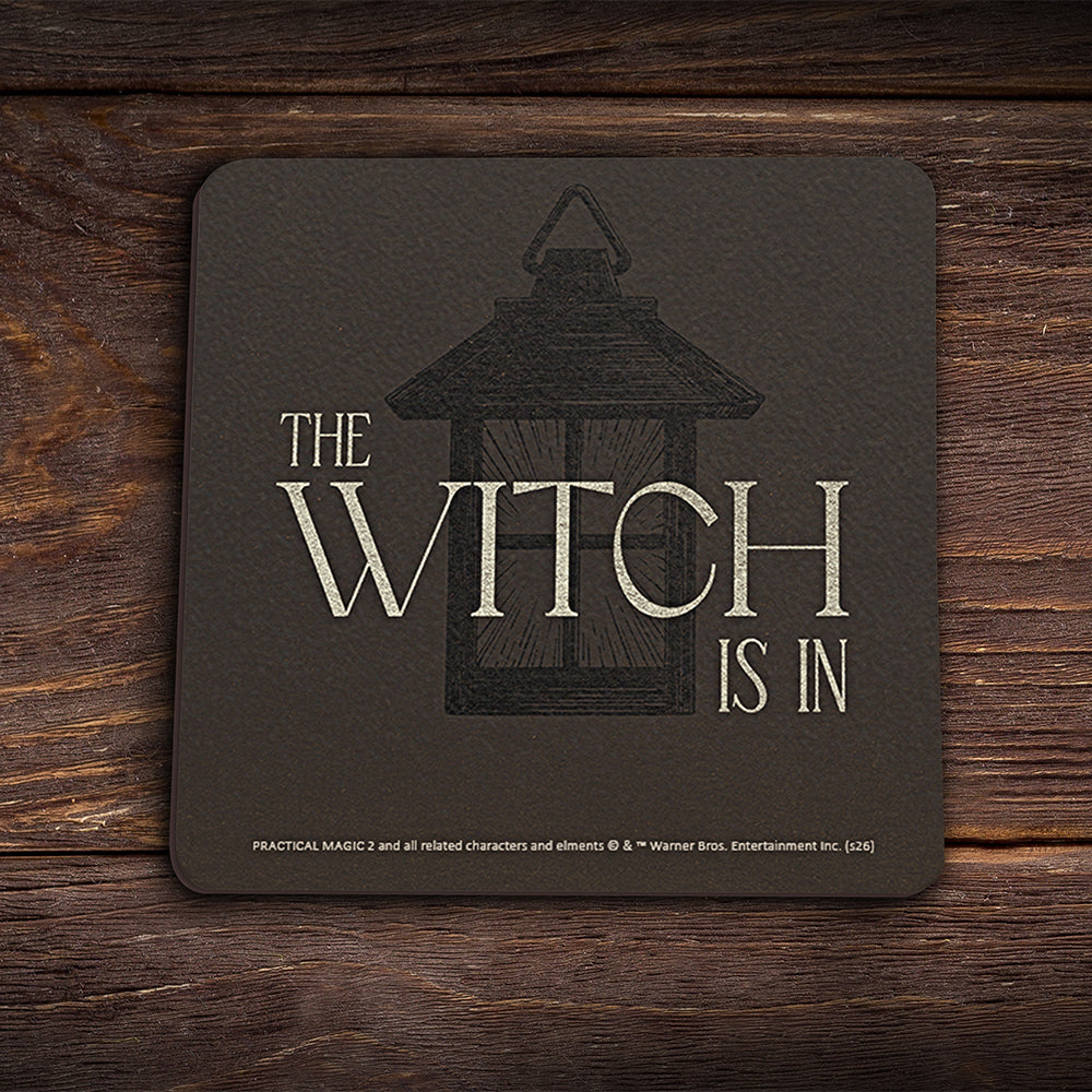 Practical Magic 2 (Witchy Drinks) 3.5" x 3.5" Hardboard Coaster Set of Four CSTRHRD080