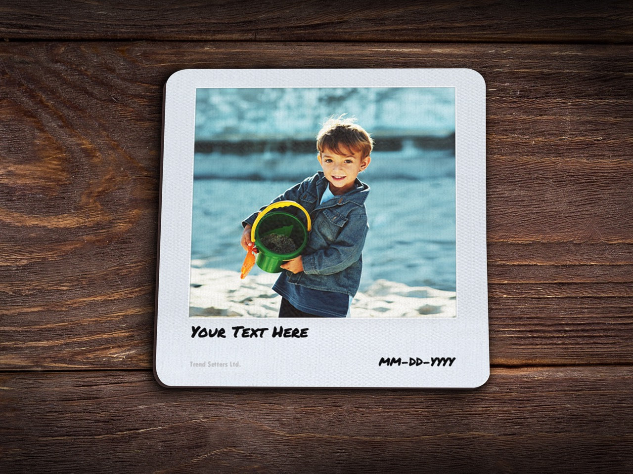 Trend Setters Original (Picture Memories - Personalized) Hardboard Coaster Set of Four CSTRHRDU067