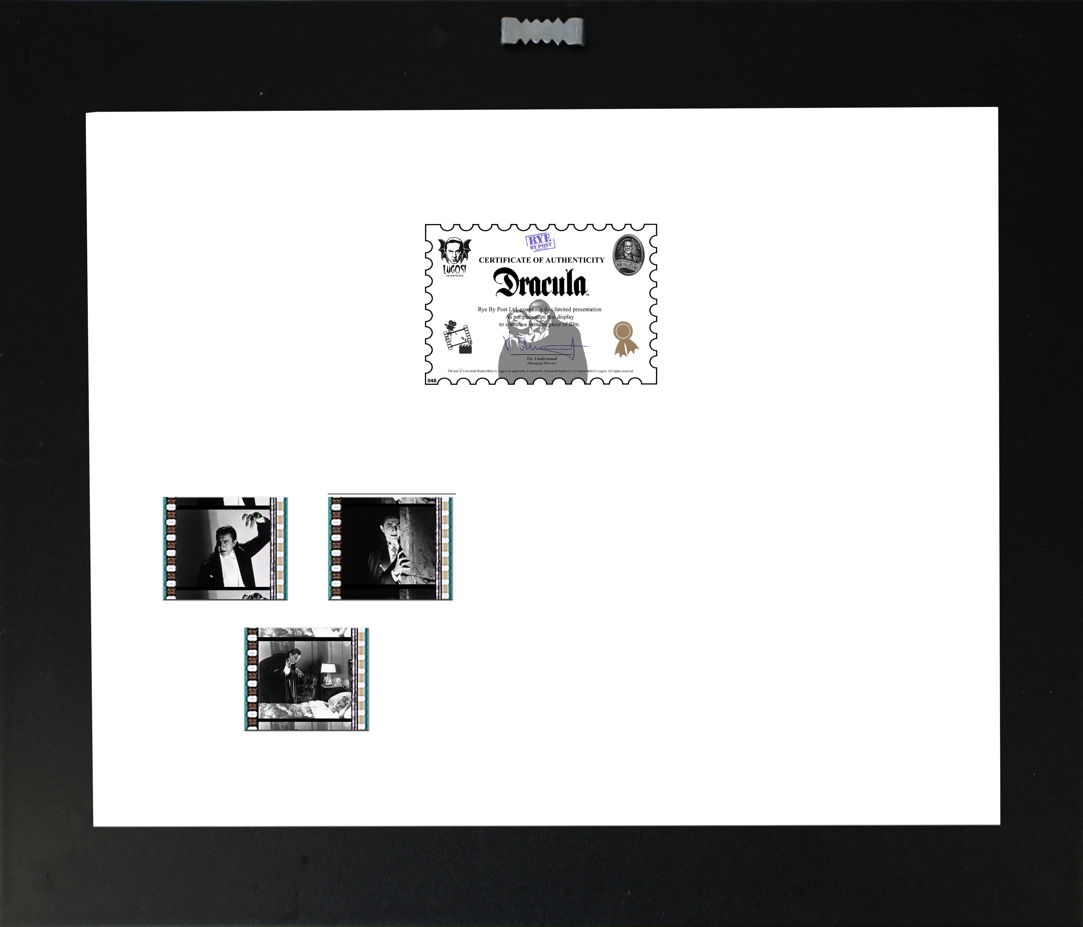 Dracula (Bela Lugosi - 1931) (S3) Limited Edition Double FilmCells Presentation USFC2419