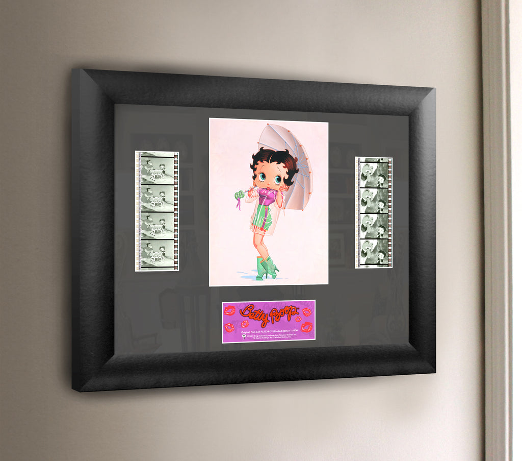 Betty Boop (Umbrella) Limited Edition Double FilmCells Presentation USFC5324