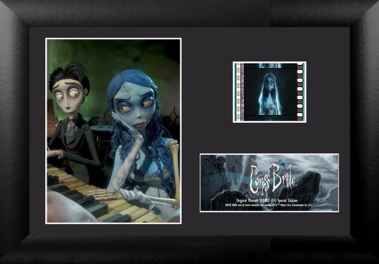 Tim Burtons Corpse Bride (Keyboard) Minicell FilmCells Framed Desktop Presentation  USFC5487