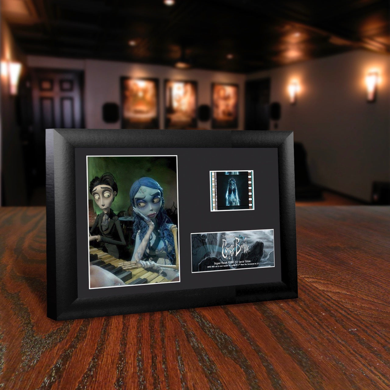Tim Burtons Corpse Bride (Keyboard) Minicell FilmCells Framed Desktop Presentation  USFC5487