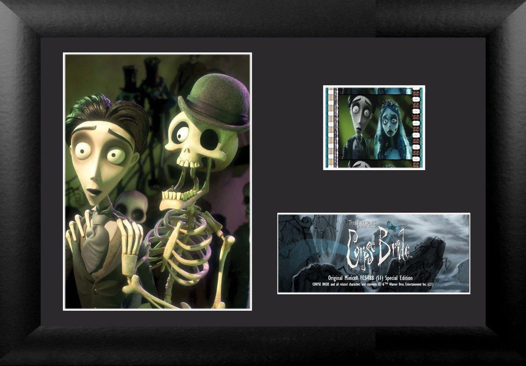 Tim Burtons Corpse Bride (Bonejangles) Minicell FilmCells Framed Desktop Presentation USFC5488