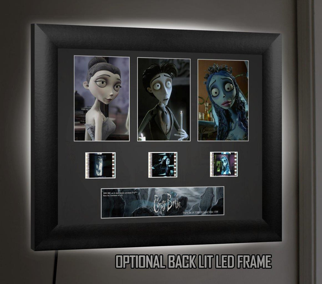 Corpse Bride (S1) Limited Edition 3 Cell Standard FilmCells Wall Art PresentationUSFC5489