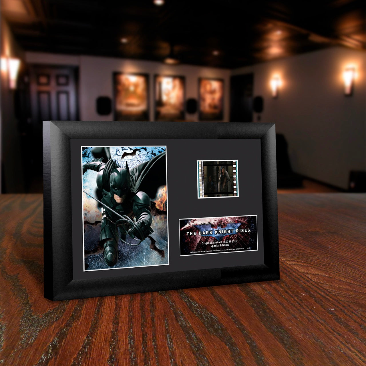 Batman: The Dark Knight Rises (Bats) Minicell FilmCells Framed Desktop Presentation USFC5788