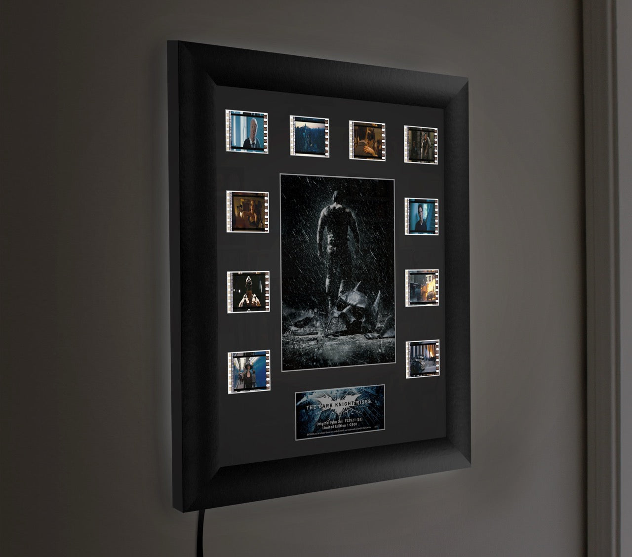 Batman: The Dark Knight Rises (Broken Bat) Limited Edition Mini Montage Framed FilmCells Presentation USFC5921