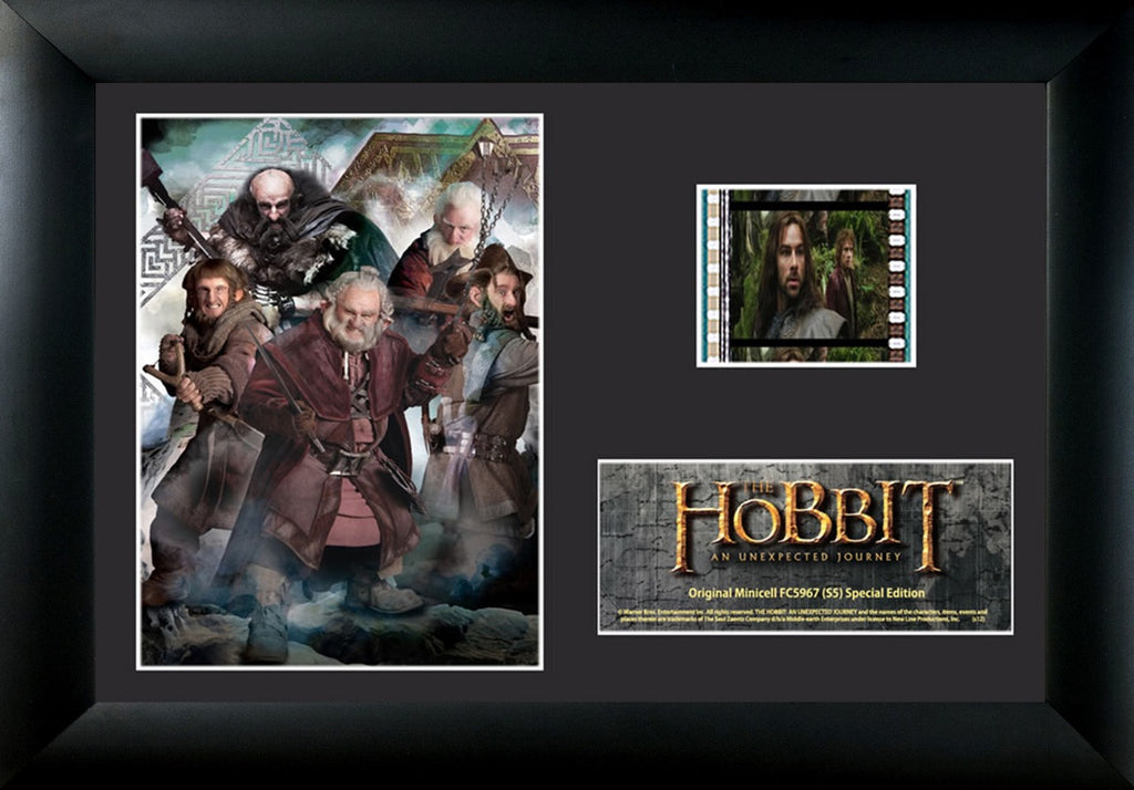 The Hobbit: An Unexpected Journey (S5) Minicell FilmCells Framed Desktop Presentation USFC5967