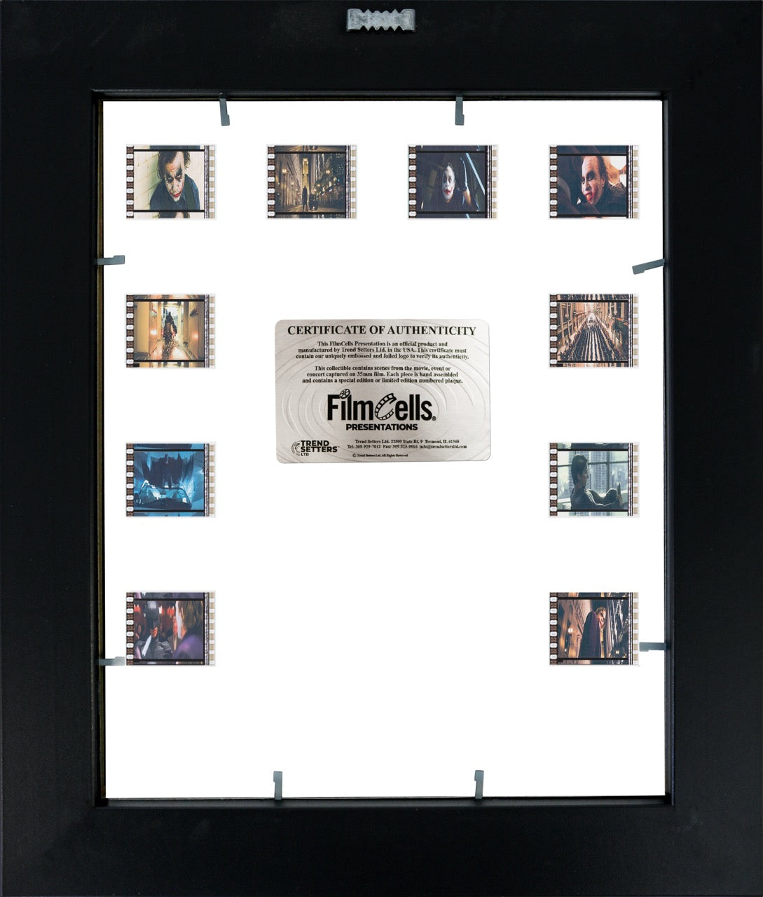 Batman: The Dark Knight (Batman v. Joker) Limited Edition Mini Montage Framed FilmCells Presentation USFC5988