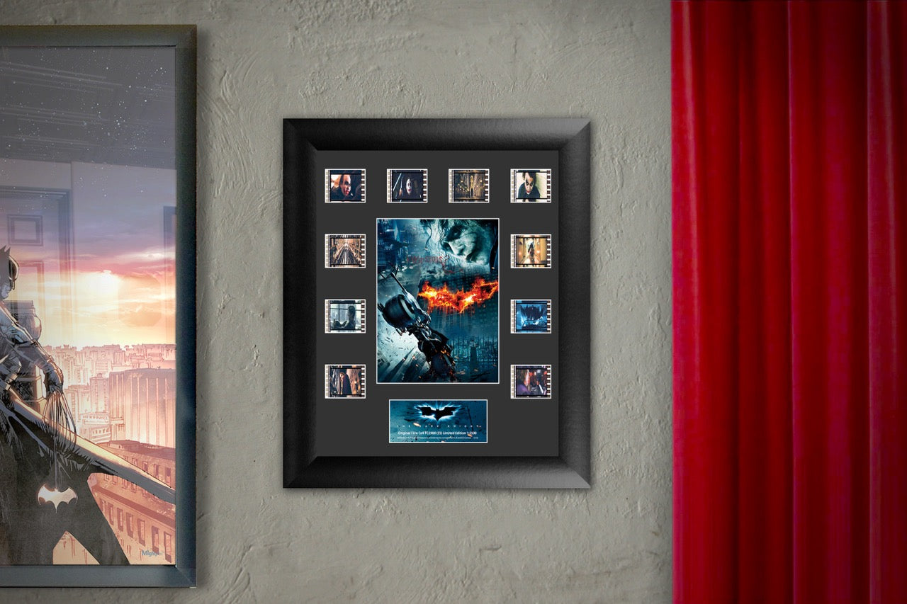 Batman: The Dark Knight (Batman v. Joker) Limited Edition Mini Montage Framed FilmCells Presentation USFC5988