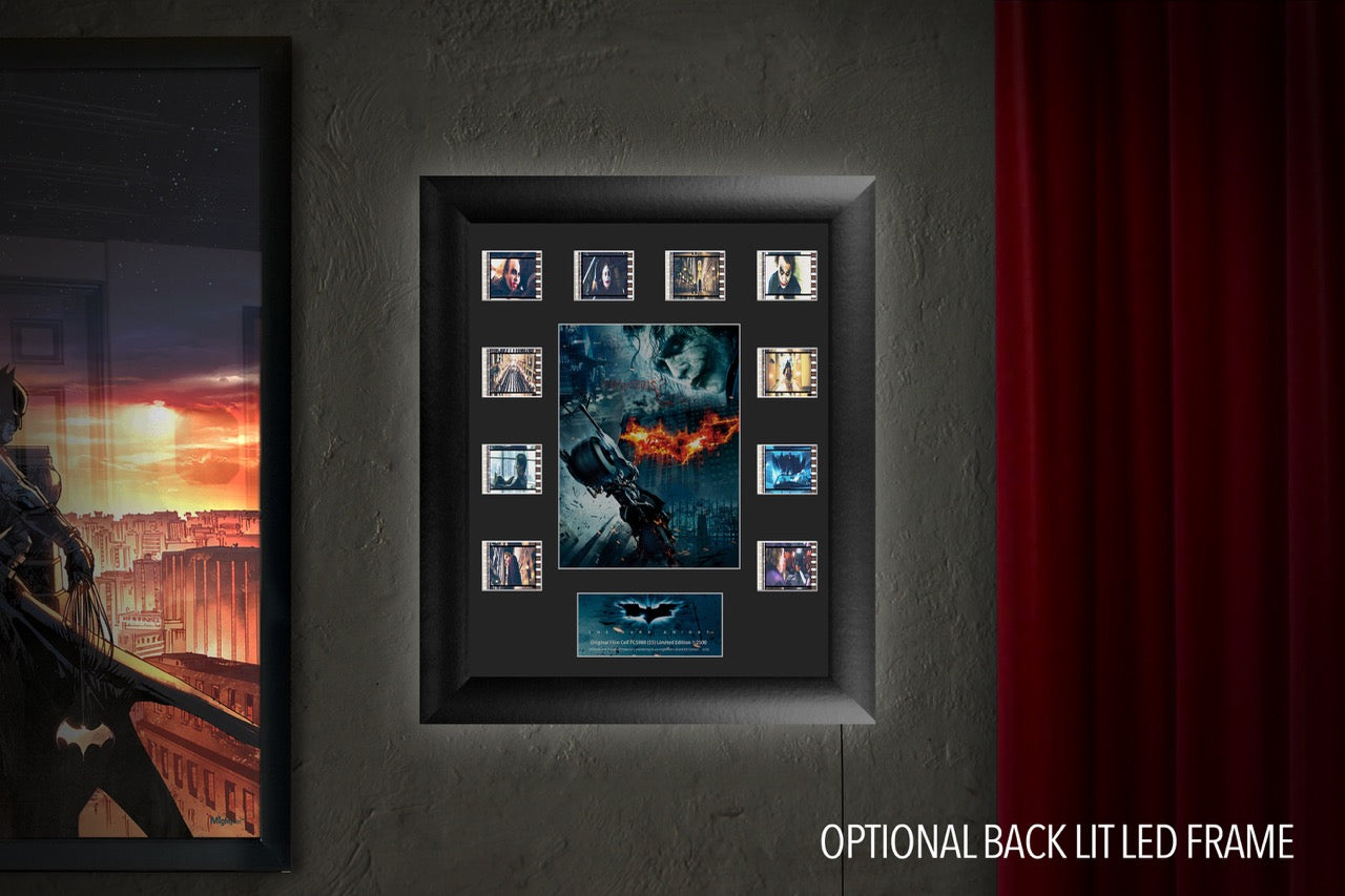 Batman: The Dark Knight (Batman v. Joker) Limited Edition Mini Montage Framed FilmCells Presentation USFC5988