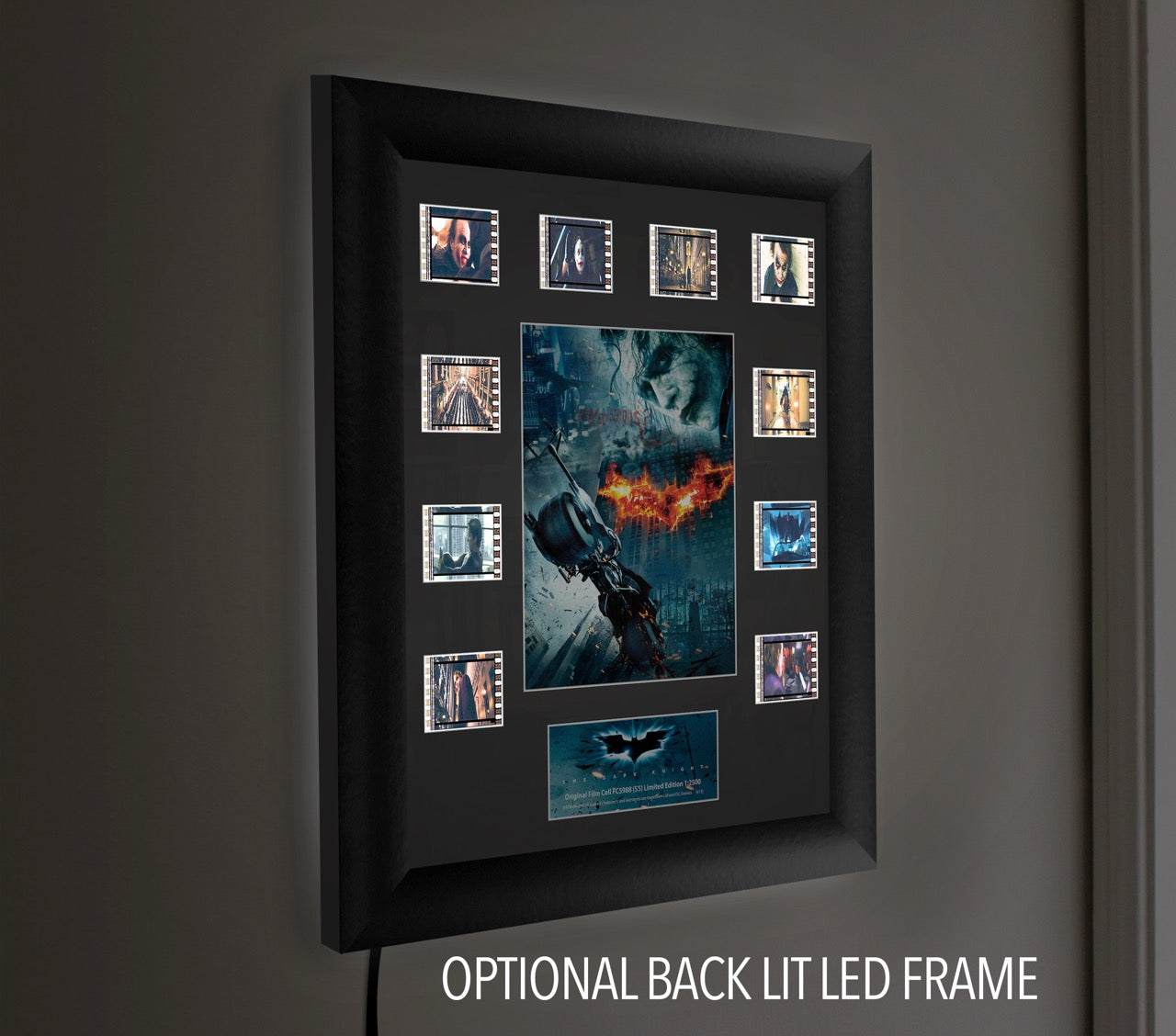 Batman: The Dark Knight (Batman v. Joker) Limited Edition Mini Montage Framed FilmCells Presentation USFC5988
