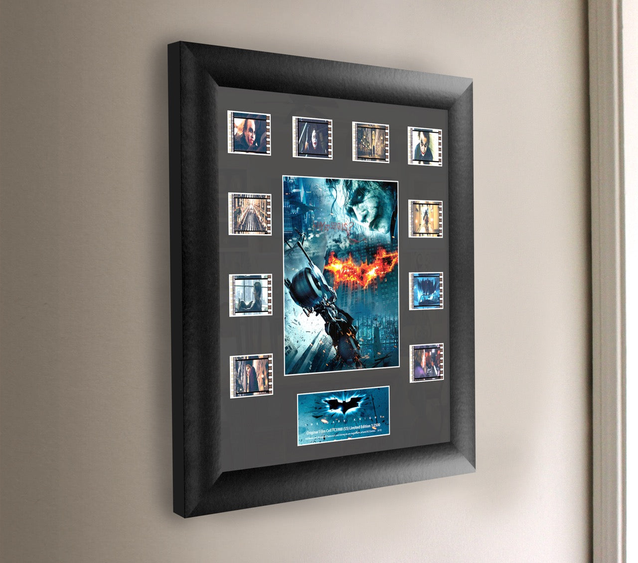 Batman: The Dark Knight (Batman v. Joker) Limited Edition Mini Montage Framed FilmCells Presentation USFC5988
