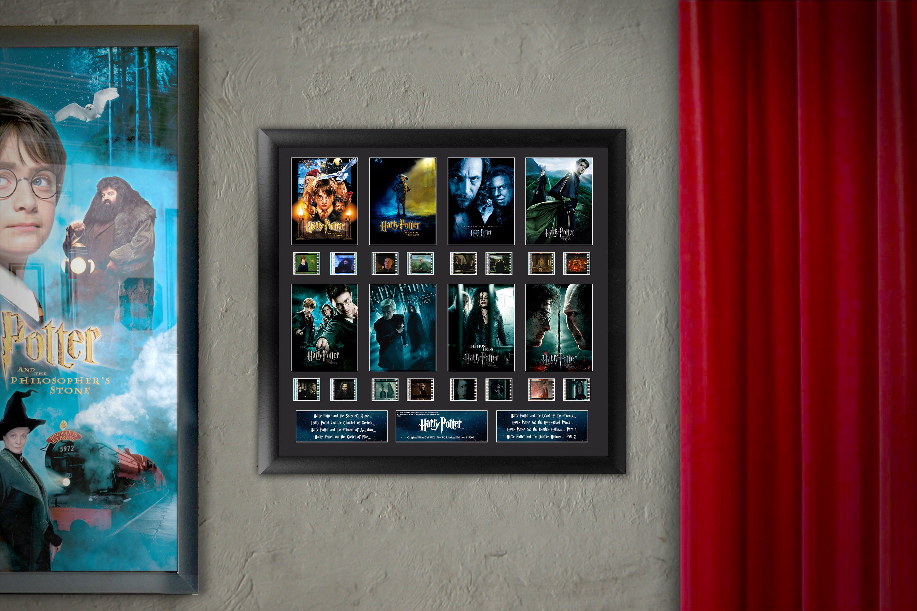 Harry Potter 1-7 Finale (S4) FilmCells Presentation Limited Edition Mixed Montage Wall Art USFC6199