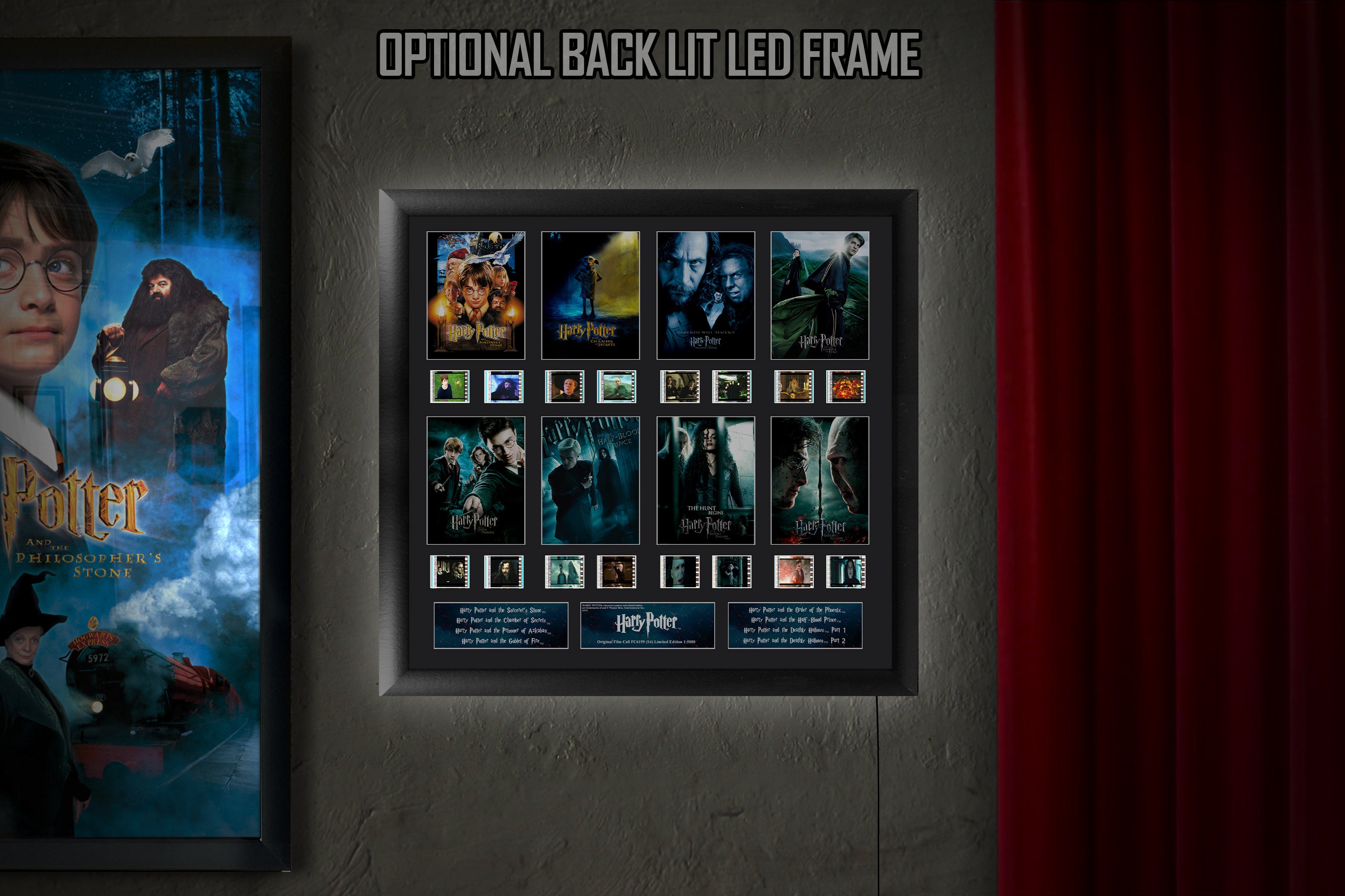 Harry Potter 1-7 Finale (S4) FilmCells Presentation Limited Edition Mixed Montage Wall Art USFC6199