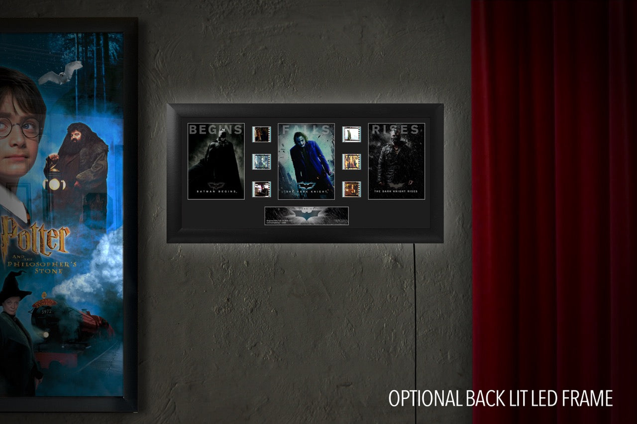 Batman: The Dark Knight Trilogy (Rise and Fall) Limited Edition Trio Framed FilmCells Presentation USFC6225