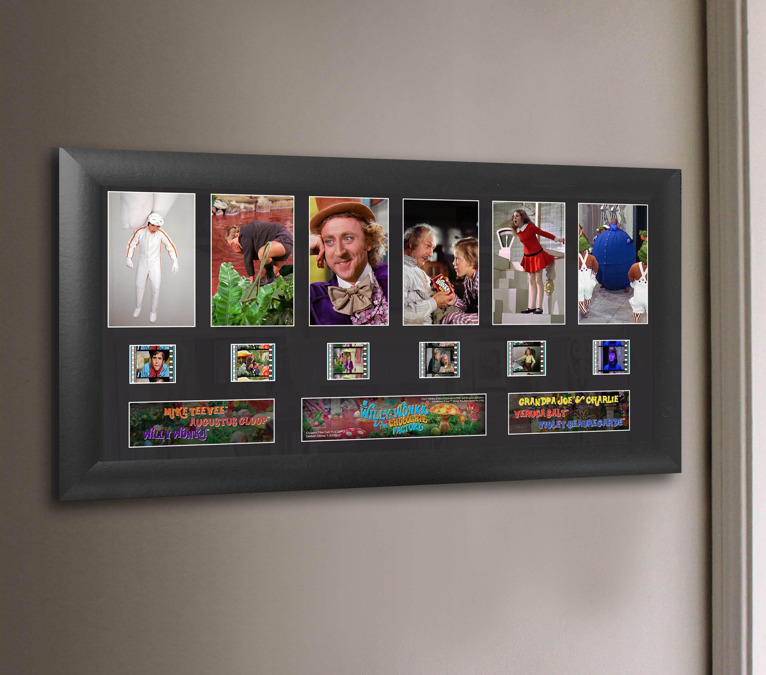 Willy Wonka and the Chocolate Factory (S1) Limited Edition Deluxe FilmCells Framed Presentation USFC6327