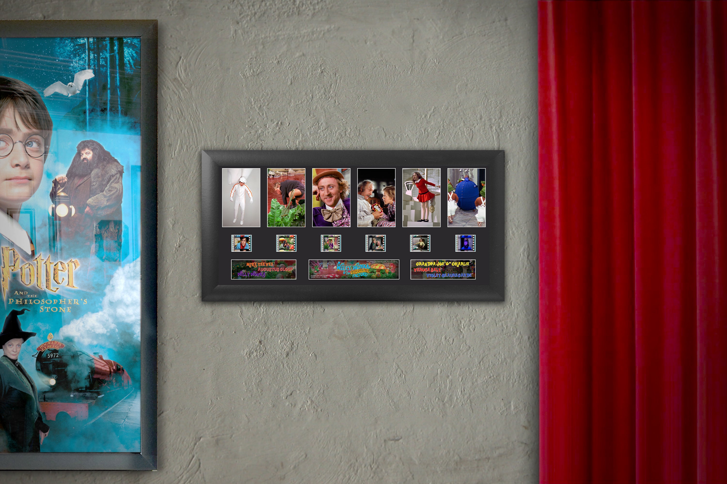 Willy Wonka and the Chocolate Factory (S1) Limited Edition Deluxe FilmCells Framed Presentation USFC6327