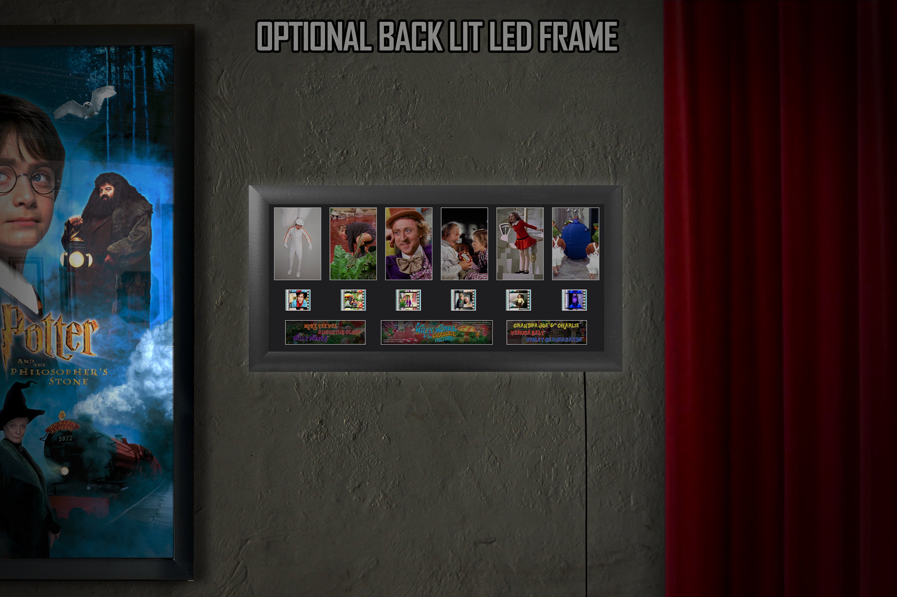 Willy Wonka and the Chocolate Factory (S1) Limited Edition Deluxe FilmCells Framed Presentation USFC6327