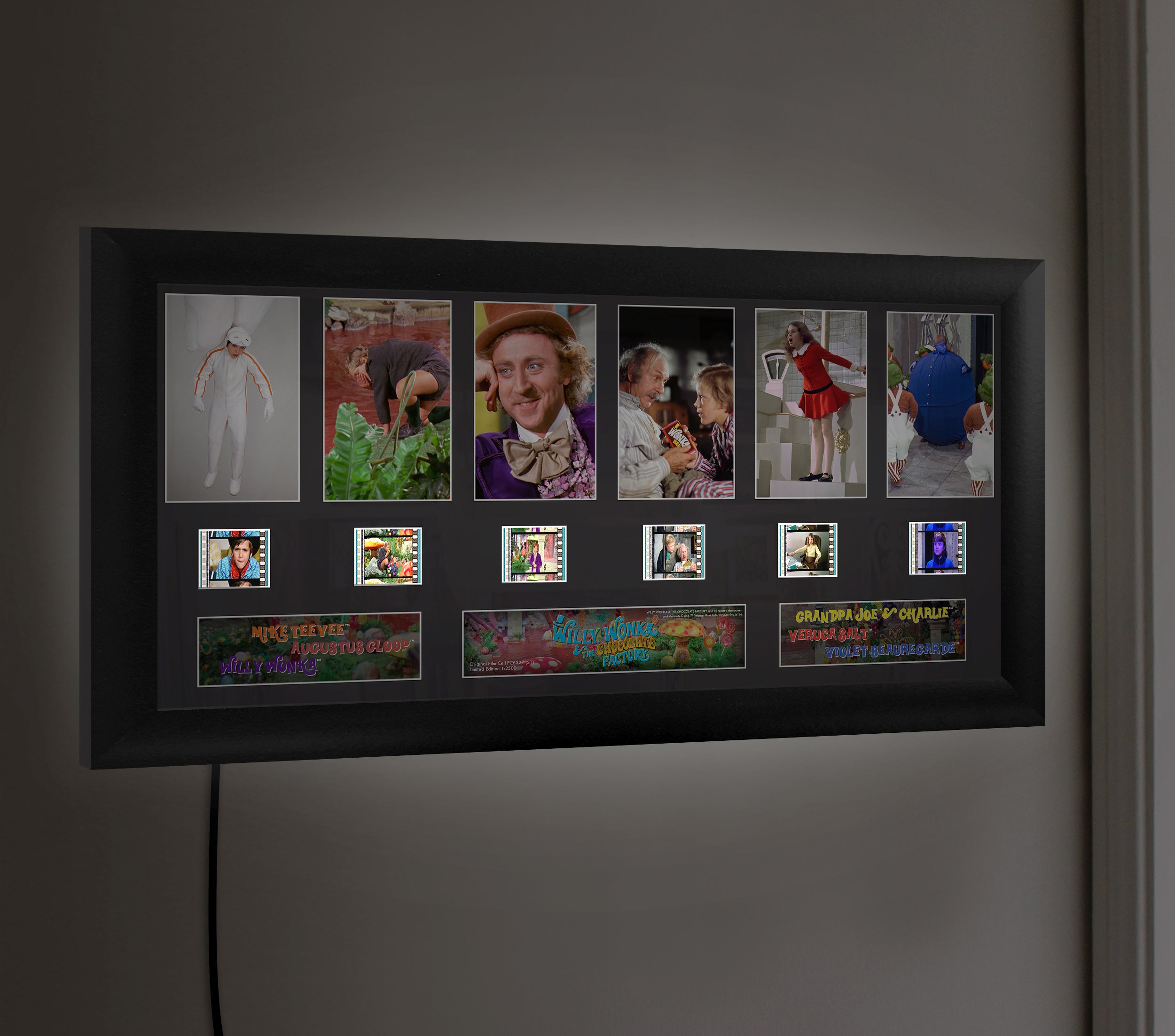 Willy Wonka and the Chocolate Factory (S1) Limited Edition Deluxe FilmCells Framed Presentation USFC6327
