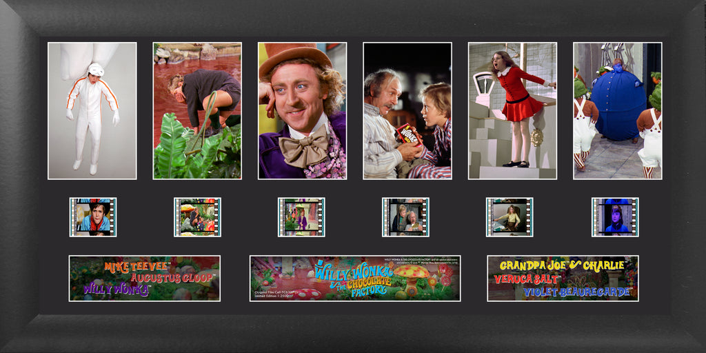 Willy Wonka and the Chocolate Factory (S1) Limited Edition Deluxe FilmCells Framed Presentation USFC6327
