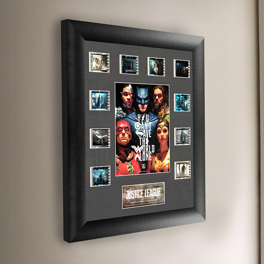 Justice League (Save the World) (S1) Limited Edition Mini Montage Framed FilmCells Presentation USFC6368