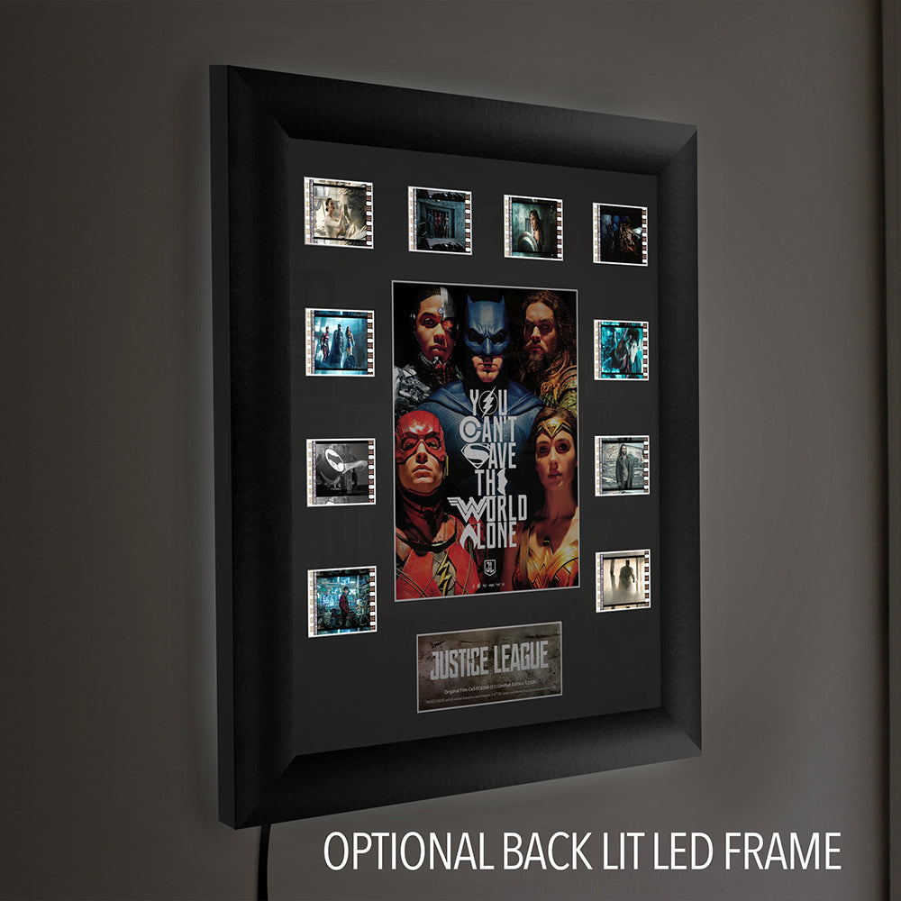 Justice League (Save the World) (S1) Limited Edition Mini Montage Framed FilmCells Presentation USFC6368