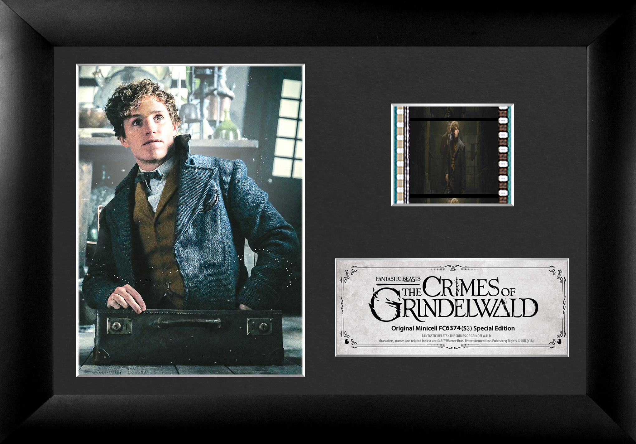 Fantastic Beasts: The Crimes of Grindlewald (S3) Minicell FilmCells Framed Desktop Presentation USFC6374