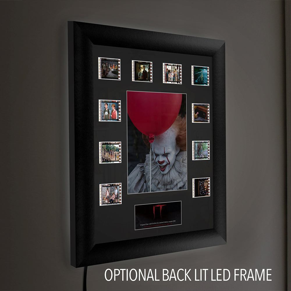 It (Pennywise and Balloon) Limited Edition Mini Montage Framed FilmCells Presentation USFC6396