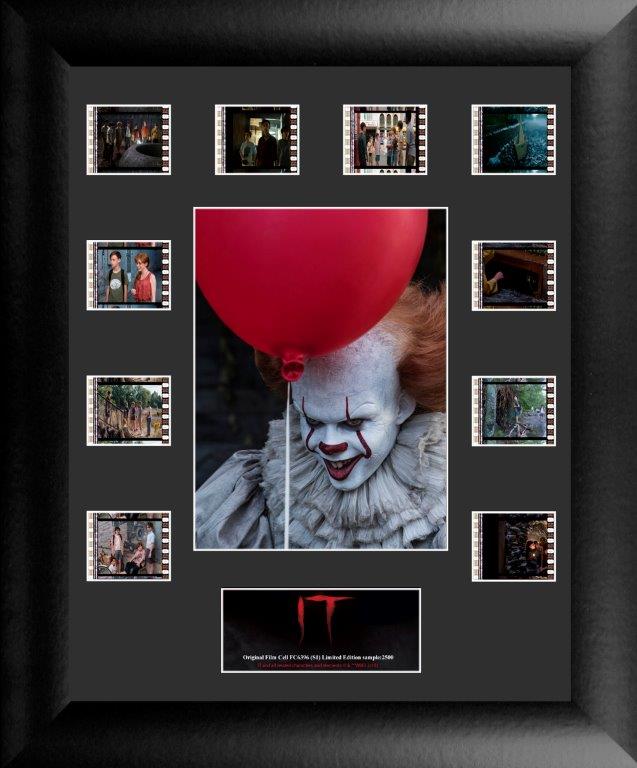 It (Pennywise and Balloon) Limited Edition Mini Montage Framed FilmCells Presentation USFC6396