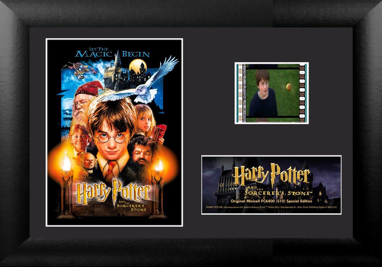 Harry Potter (The Sorcerers Stone) Minicell FilmCells Presentation with Easel Stand USFC6400