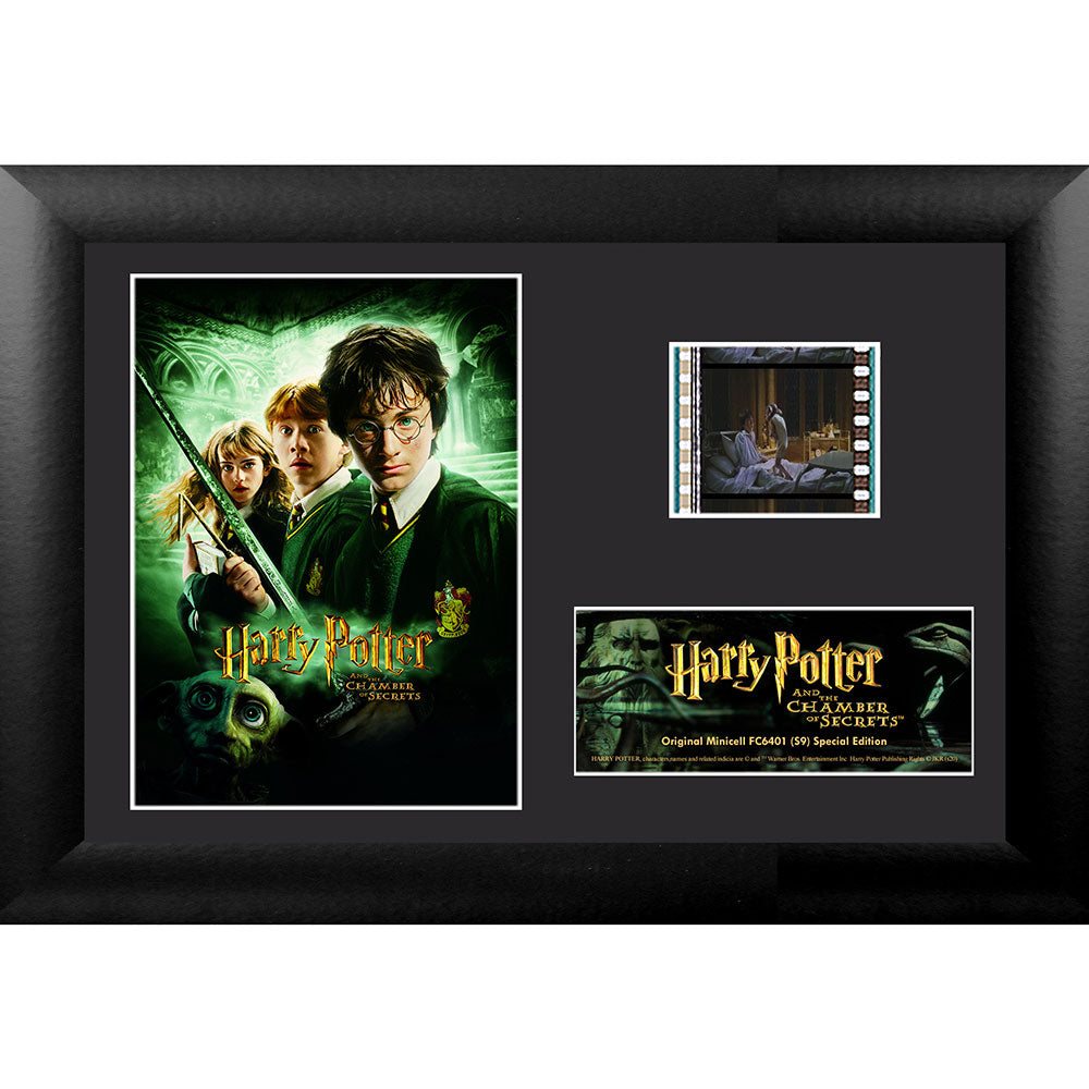 Harry Potter and the Chamber Of Secrets (Movie Poster) Minicell FilmCells Framed Desktop Presentation USFC6401