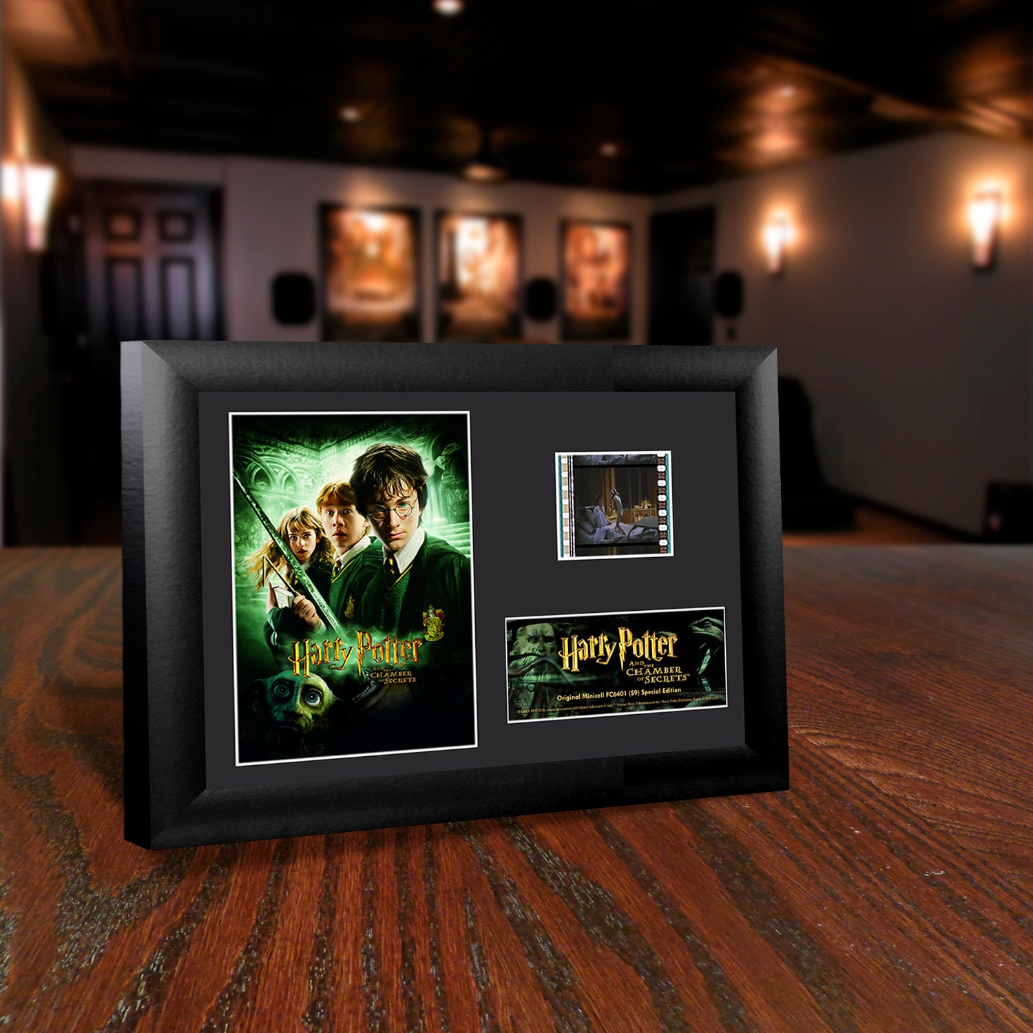 Harry Potter (The Chamber Of Secrets) Minicell FilmCells Presentation with Easel Stand USFC6401