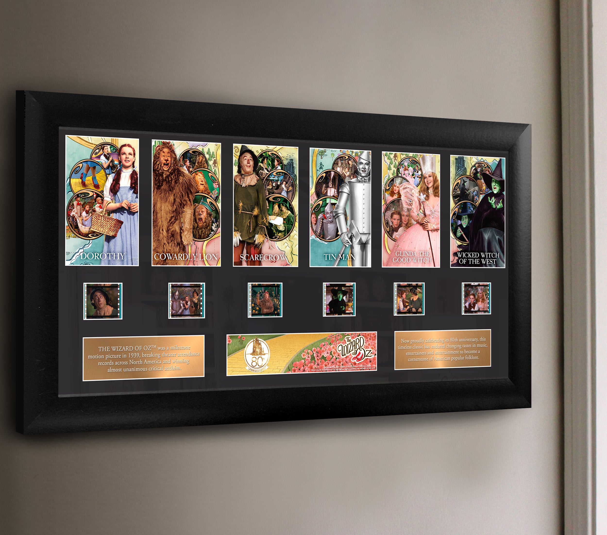 The Wizard of Oz (80th Anniversary) Limited Edition Deluxe FilmCells Framed Presentation USFC6412