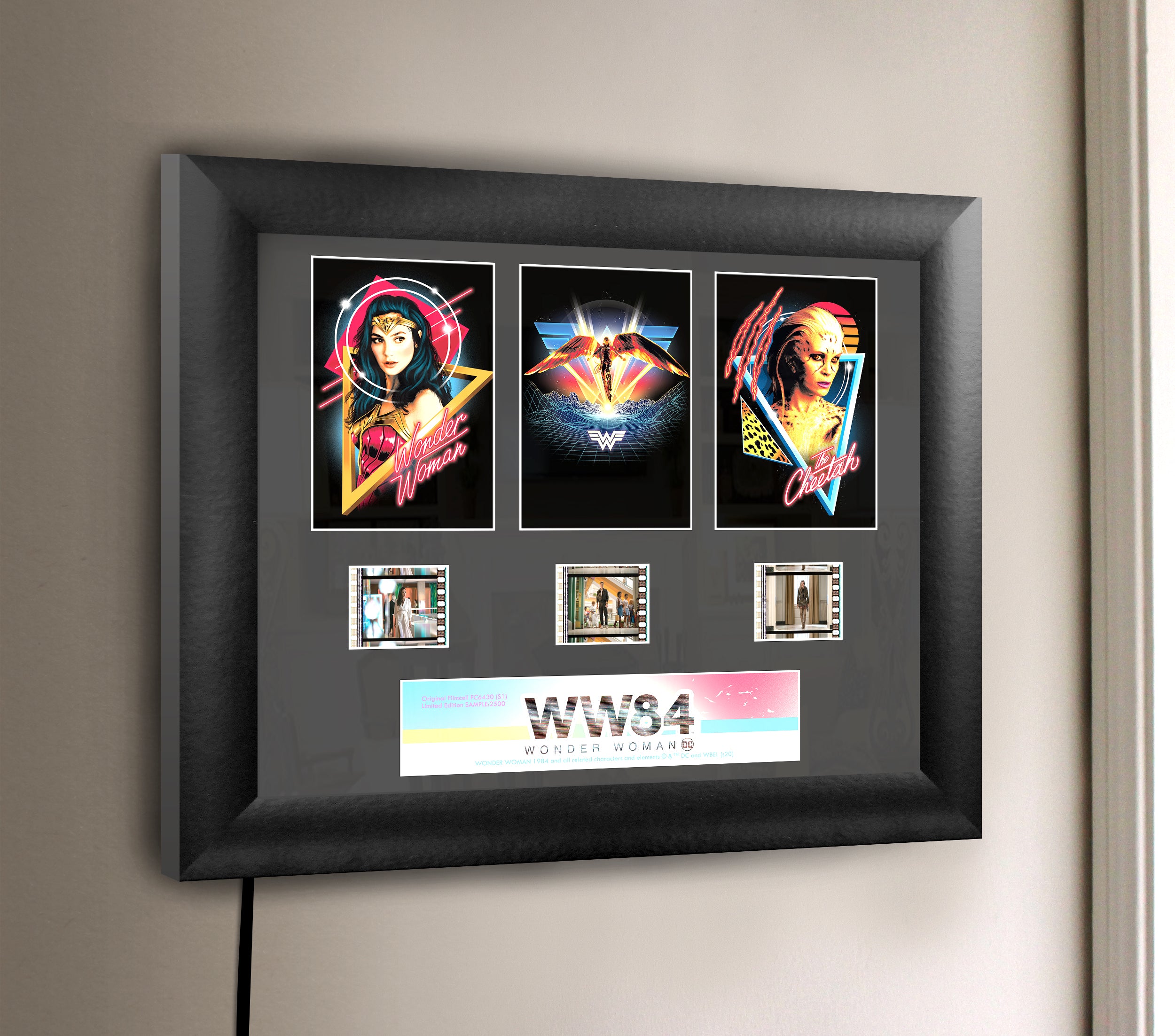 Wonder Woman 1984 (S1) Limited Edition 3 Cell Standard FilmCells Wall Art Presentation USFC6430
