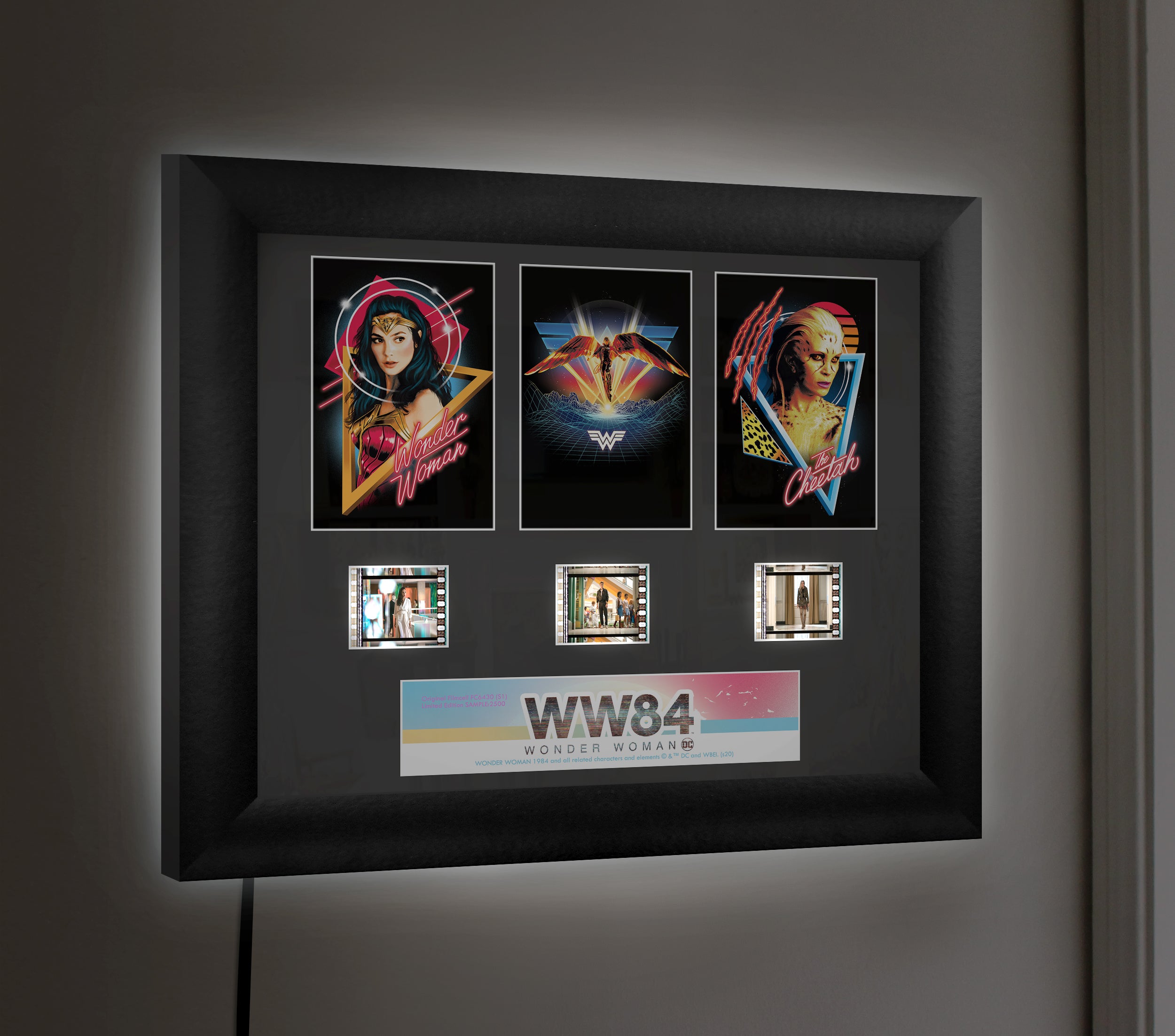 Wonder Woman 1984 (S1) Limited Edition 3 Cell Standard FilmCells Wall Art Presentation USFC6430