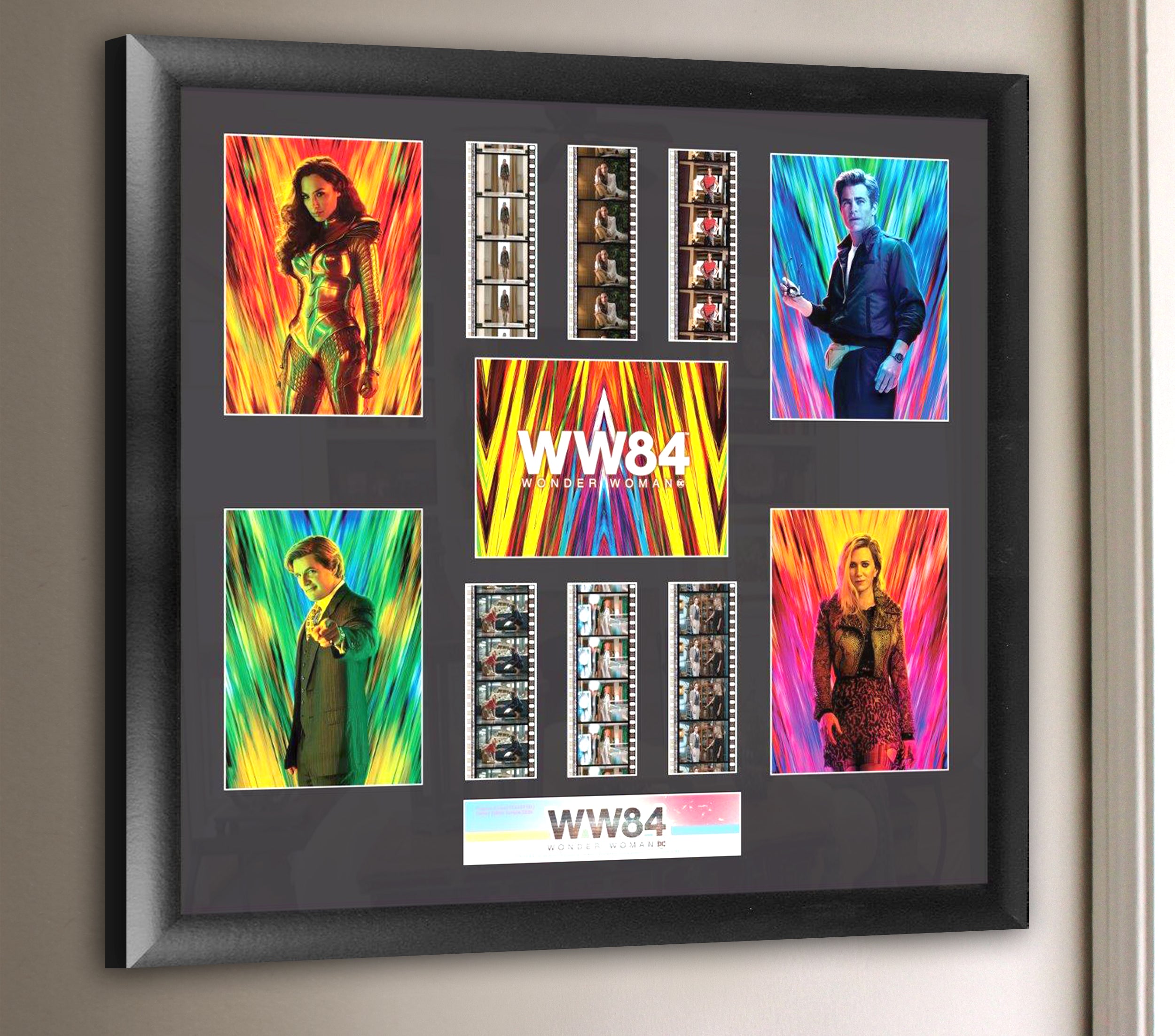 Wonder Woman 1984 (S1) FilmCells Presentation Limited Edition Montage Wall Art USFC6440